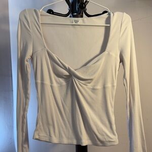 aritzia sunday best long sleeve top